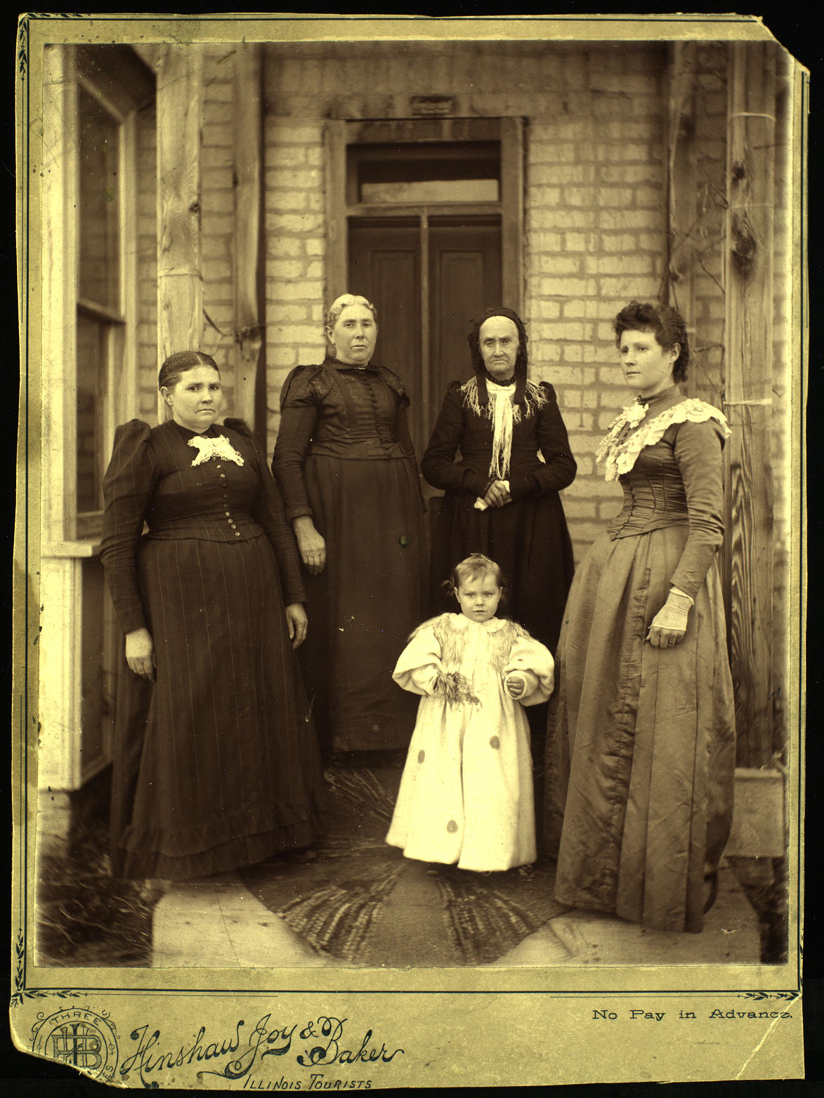 Martha McBride and family